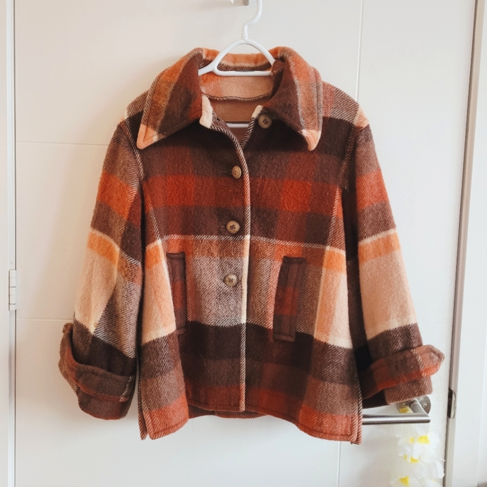 Vintage pure wool jacket